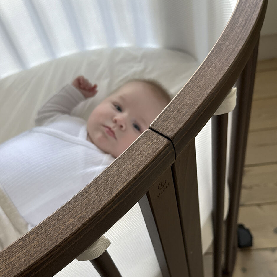 Stokke® Sleepi™ V3 迷你成長型嬰兒床 深啡色 (不含 V3 迷你床褥)