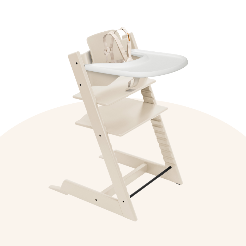 Stokke - Stokke - Tripp Trapp® 4件套 (山毛櫸木系列,適合6-36個月)