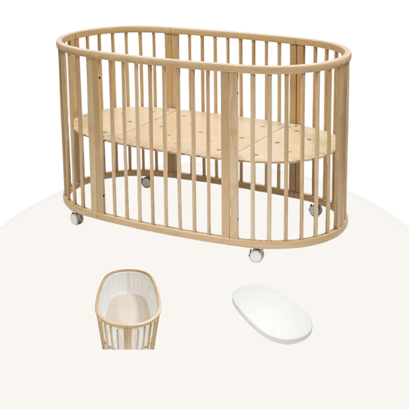 Stokke® Sleepi™ V3橢圓形嬰兒床3件套