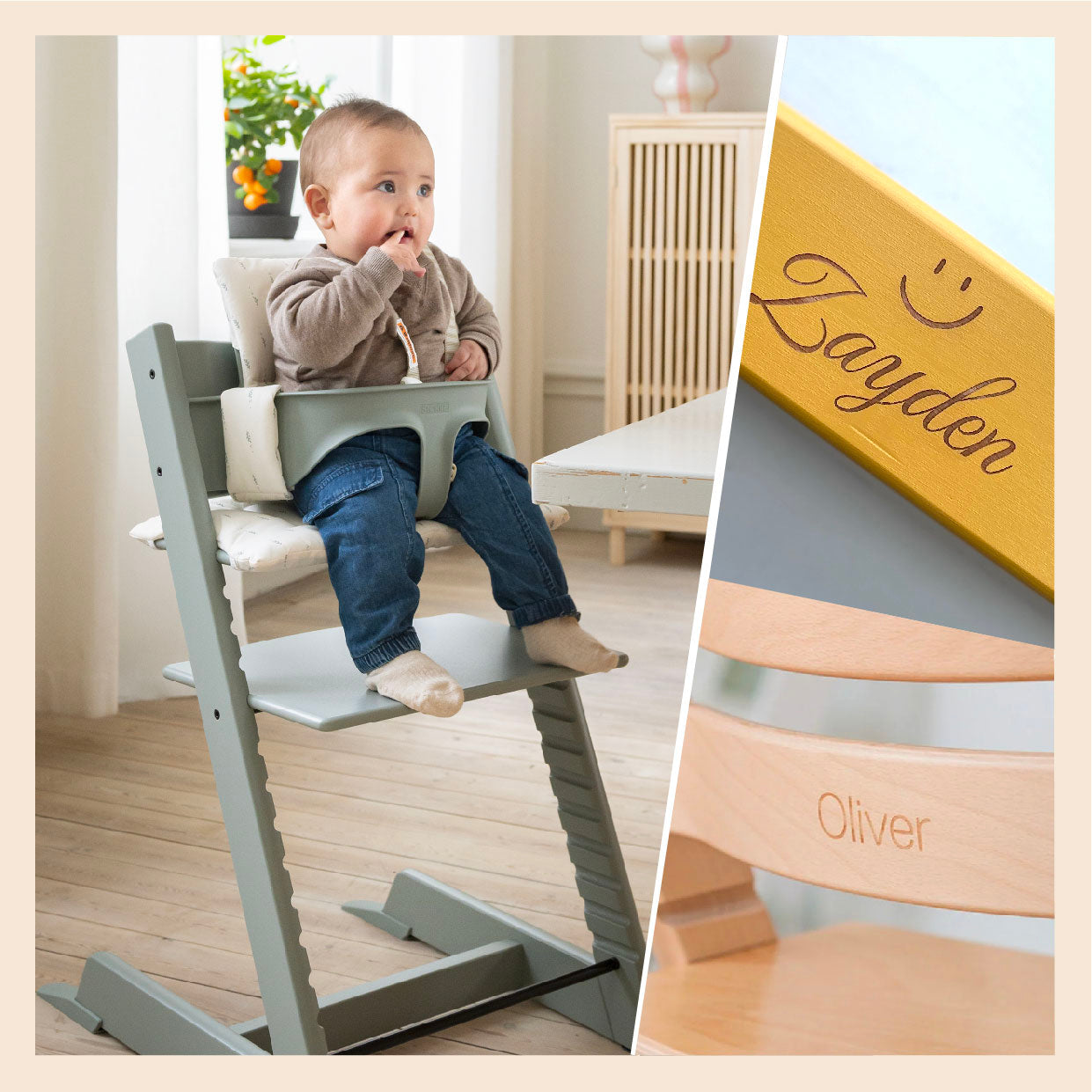Tripp Trapp® High Chair Engraving Service