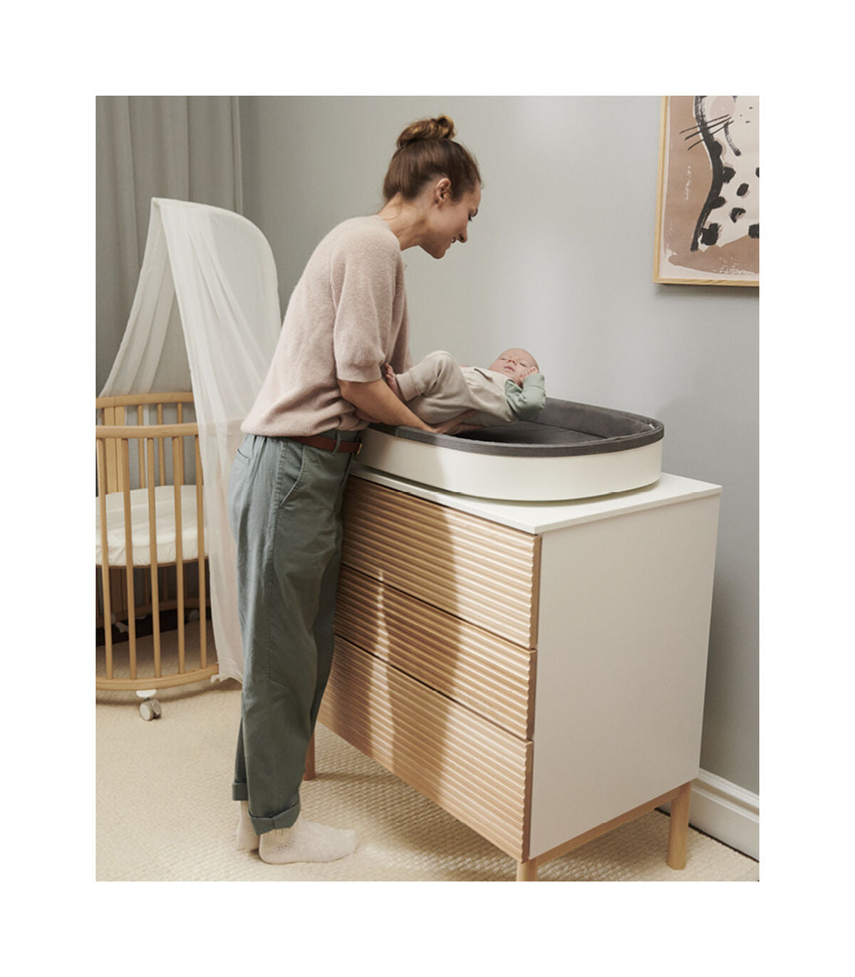 Stokke® Sleepi™ Dresser Natural storage Part 1【Pre Order Now! Delivery after 1 month】