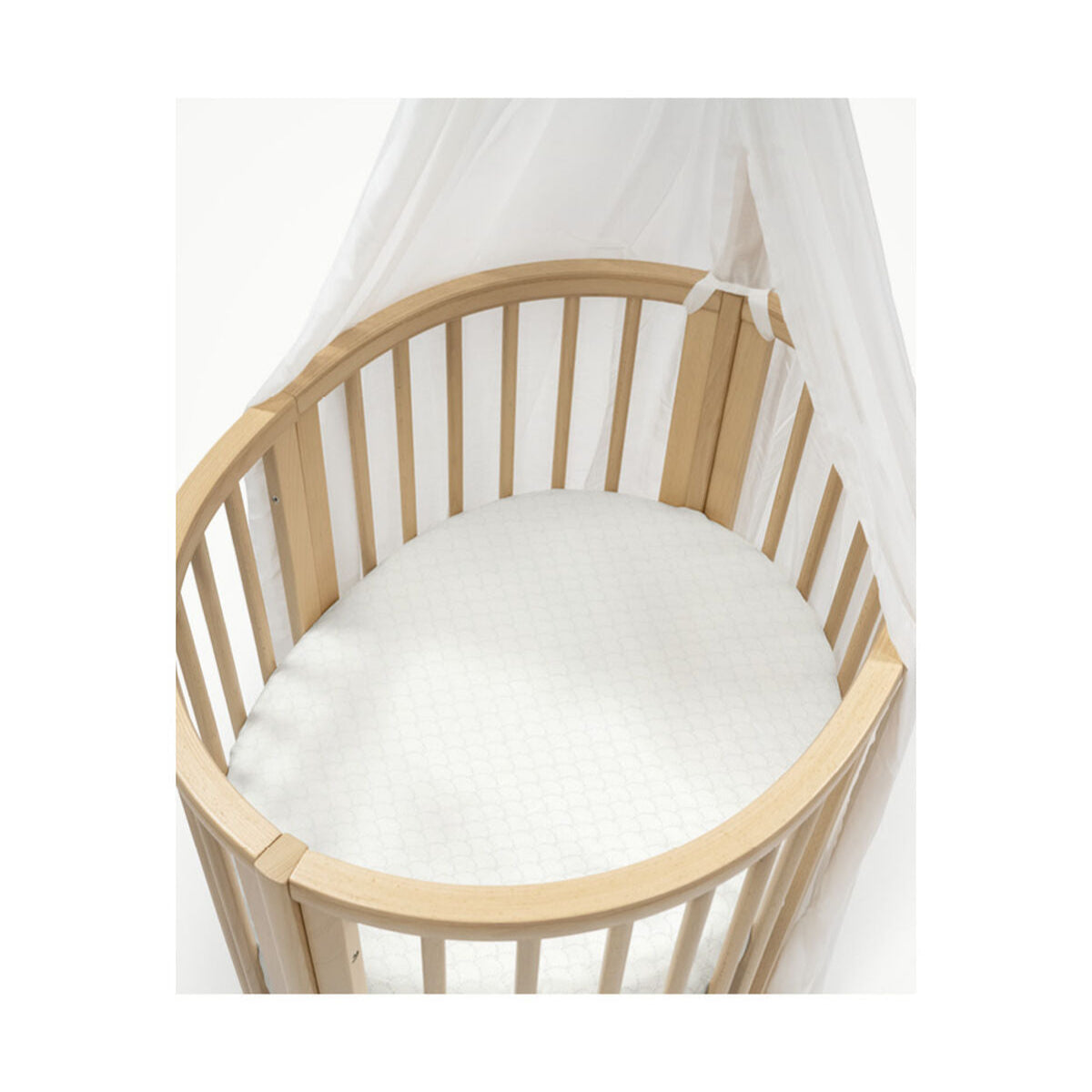 Stokke® Sleepi™ V3 迷你成長型嬰兒床床笠(粉絲灰)【立即預訂!12月中後出貨】
