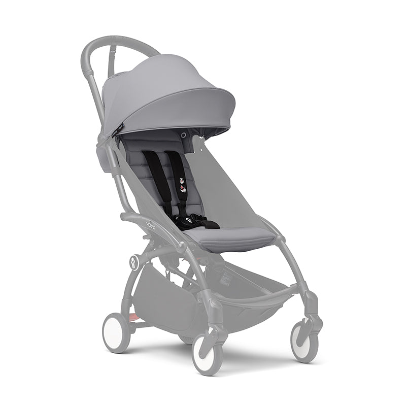 Stokke® YOYO³ - 6+ 顏色布件 岩石灰 (不包括Yoyo³ 車架、安全帶)