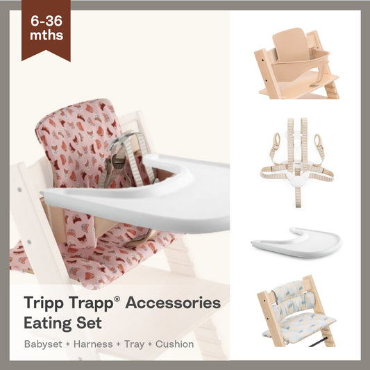 Tripp Trapp® 4pcs bundle - Seating accessories ( not included Chair)