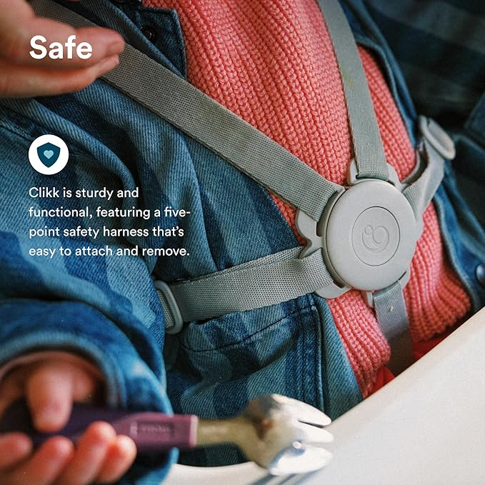 Stokke - Clikk™ 兒童餐椅(竹製椅腿)