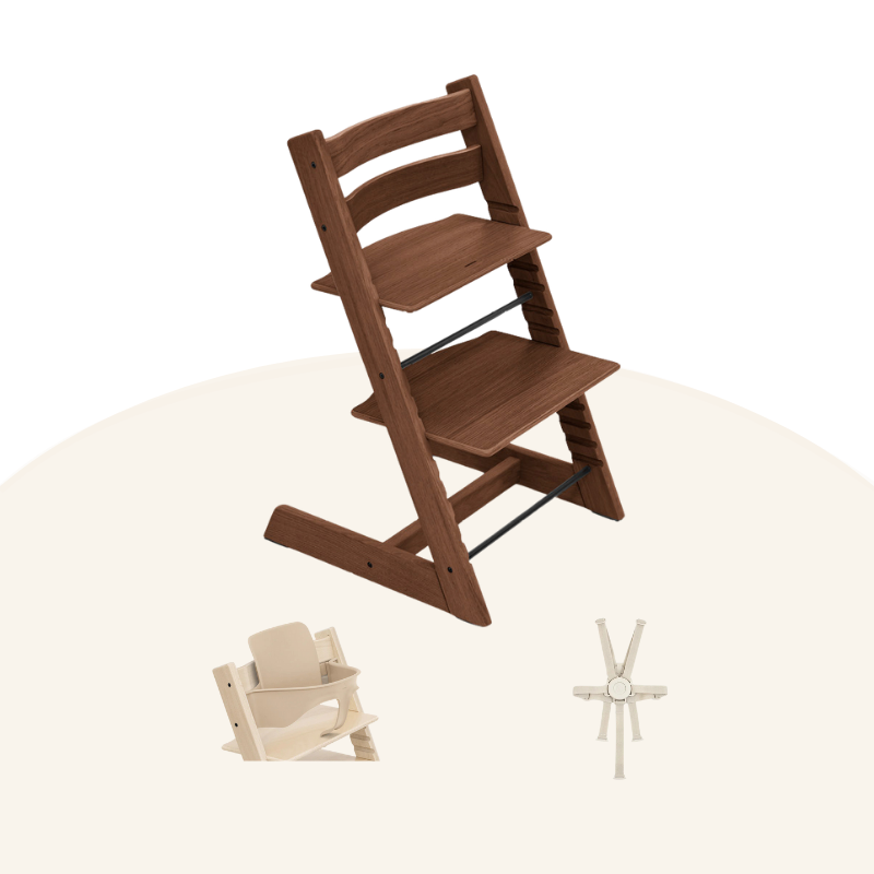 Stokke® Tripp Trapp® 3件套 (橡木系列,適合6-36個月)