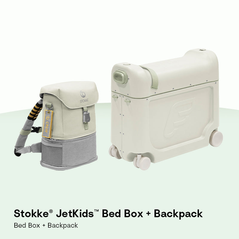 Stokke® JetKids™ BedBox™ V4  & Backpack Travel 2 pcs bundle