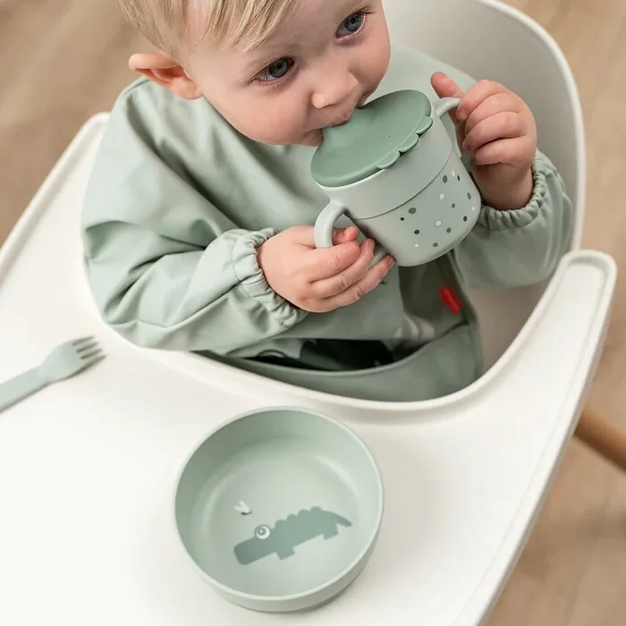Done by Deer - Foodie Spout Cup Happy Dots (Green)