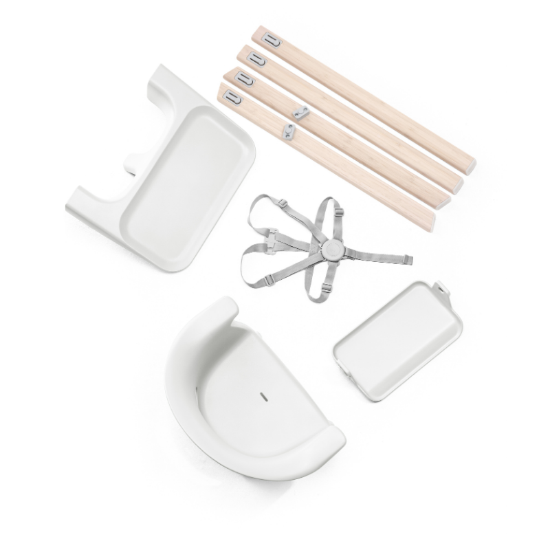 Stokke - Clikk™ 兒童餐椅(竹製椅腿)