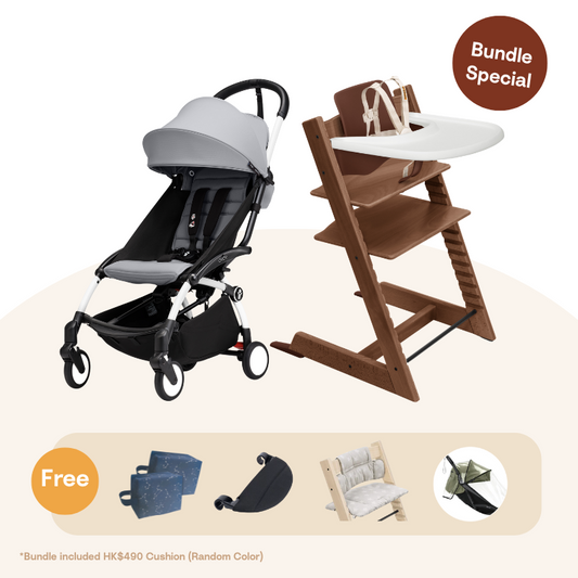 Stokke® TT＆YOYO³ Growth Bundle (Oak, for 6-36 months)