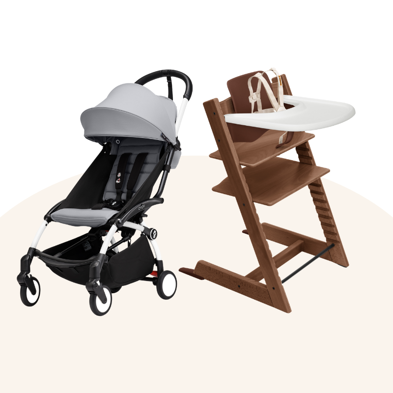 Stokke® TT＆YOYO³ Growth Bundle (Oak, for 6-36 months)