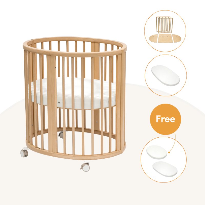 Stokke® Sleepi™Mini V3 4pcs Bundle (with Bed Extension)