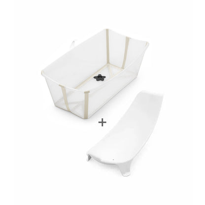 Stokke® Flexi Bath® Bundle Tub with Newborn Support (Sandy Beige, Gift Box)【Pre Order Now! Delivery after 1 month】