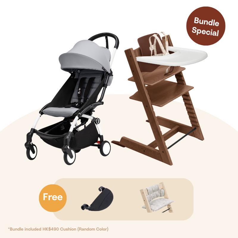 Stokke® TT＆YOYO³ Growth Bundle (Oak, for 6-36 months)