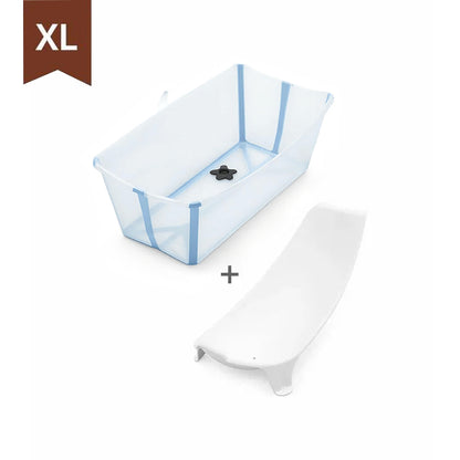 Stokke® Flexi Bath® 摺疊式浴盆連初生嬰兒浴架 XL套裝 