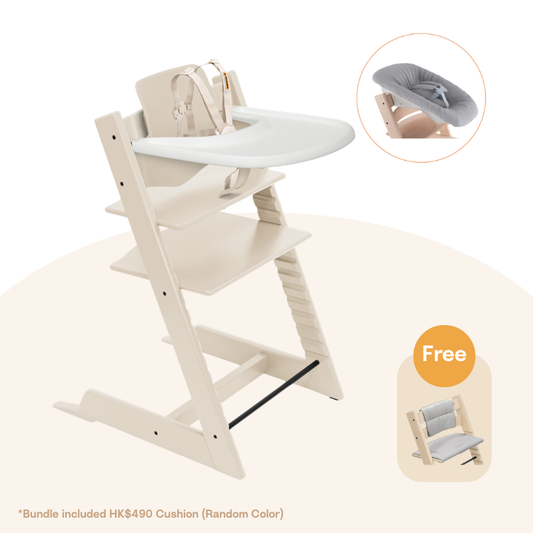 Stokke - Stokke - Tripp Trapp® 初生嬰兒5件套 (山毛櫸木系列，適合0-36個月)
