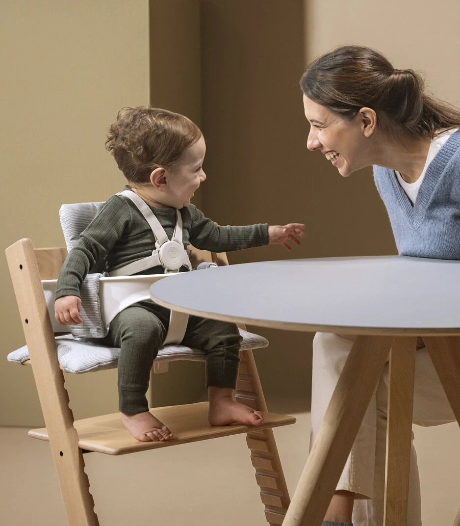 Tripp Trapp® High Chair Newborn 5pcs Set for 0-36m (Oak)-Baby Set²& Harness²