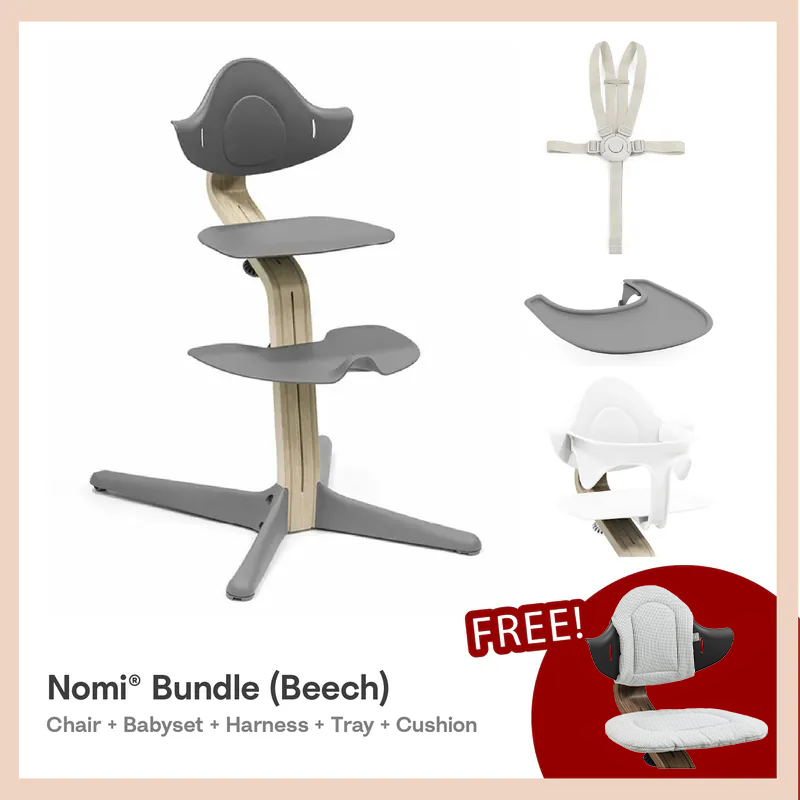 Stokke® Nomi®4pcs bundle 6-36m (Beech Collection)