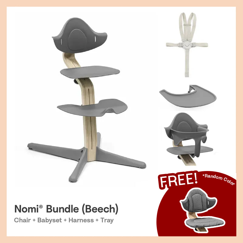 Stokke® Nomi®4pcs bundle 6-36m (Beech Collection)