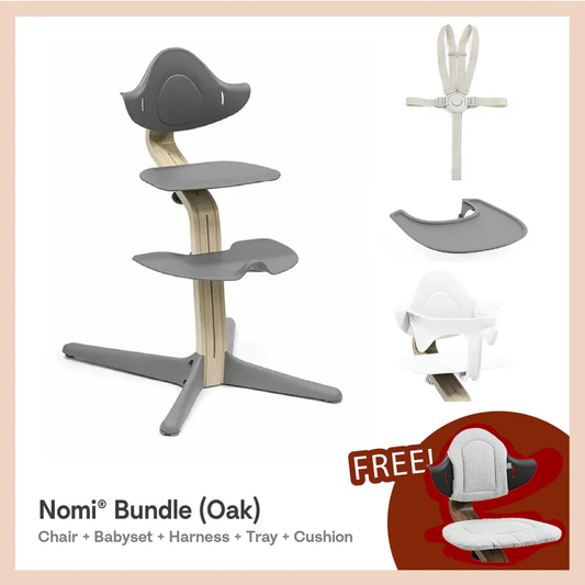 Stokke®Nomi®4pcs bundle 6-36m (Oak Collection)