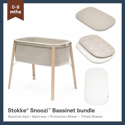 Stokke® Snoozi™ Bassinet - 4pcs Sleep Bundle