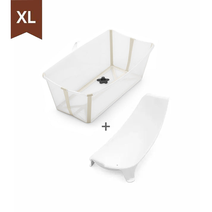 Stokke® Flexi Bath® 摺疊式浴盆連初生嬰兒浴架 XL套裝 