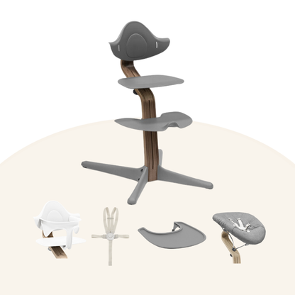 Stokke - Nomi® 5件套 (胡桃木系列，適合0-36個月)