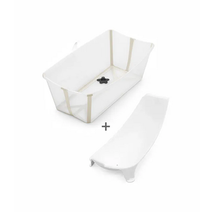 Stokke®Tripp Trapp®beech bundle & Flexi Bath®Gift Box new born bundle