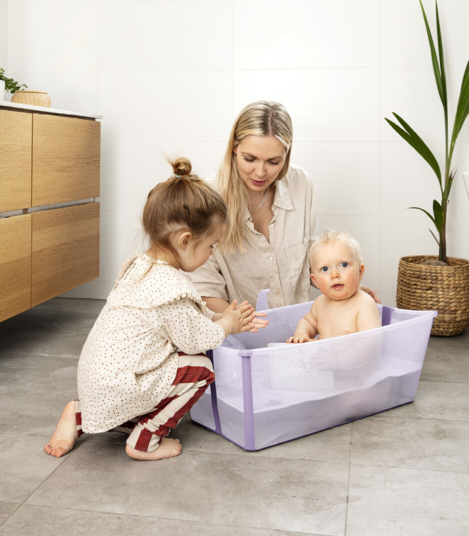 Stokke®  Flexi Bath® 摺疊式浴盆(薰衣草紫)