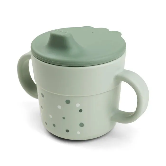 Done by Deer - Foodie Spout Cup Happy Dots (Green)