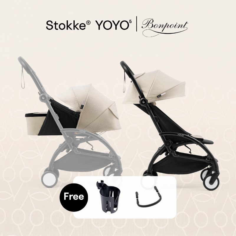 YOYO⁵ 嬰兒車 (Bonpoint 聯名款, 含可折疊睡籃)