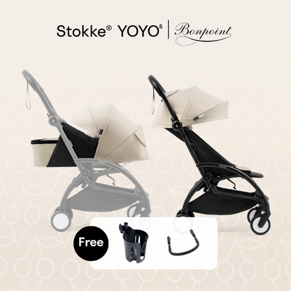 YOYO⁵ 嬰兒車 (Bonpoint 聯名款, 含可折疊睡籃)