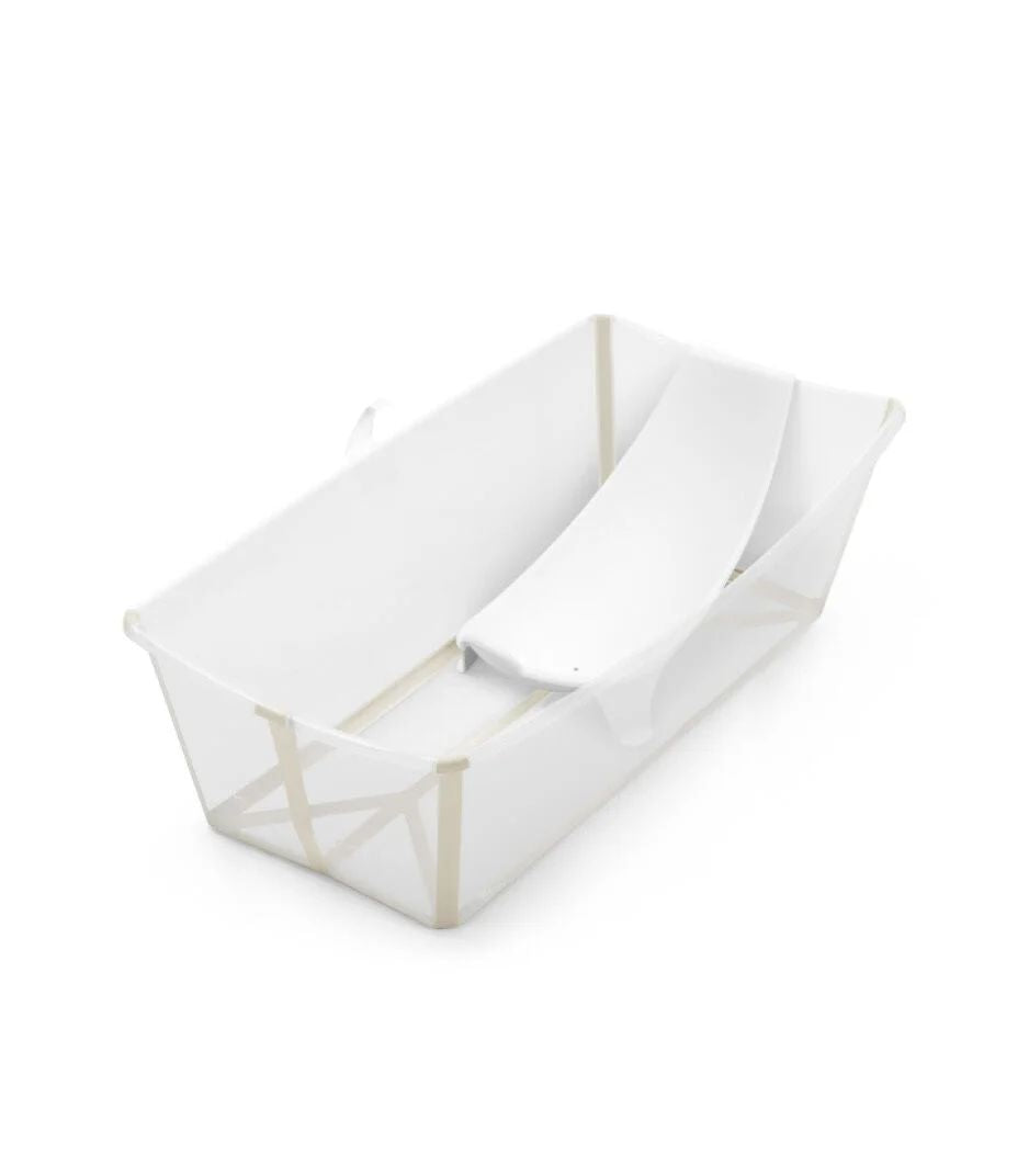 Stokke® Flexi Bath® Bundle Tub with Newborn Support XL (SanBeige, Gift Box)【Pre Order Now! Delivery after late Oct】