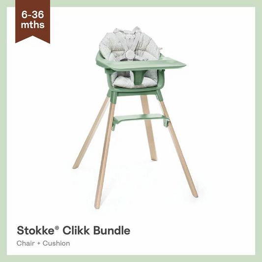 Stokke® Clikk™ 兒童餐椅兩件套組合