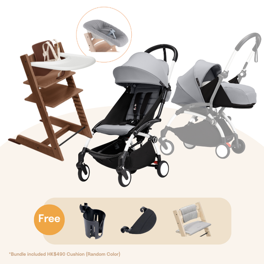 Stokke - TT＆YOYO³ 初生組 (橡木系列，適合0-36個月)