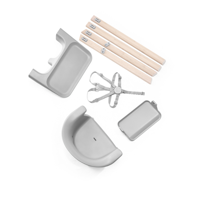 Stokke - Clikk™ 兒童餐椅(竹製椅腿)