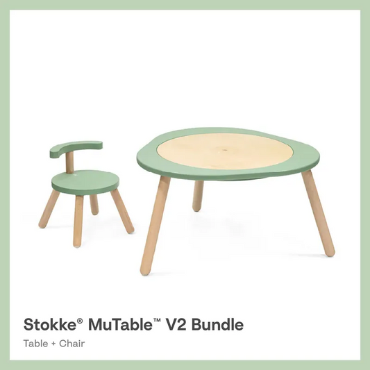 Stokke® MuTable™V2 多功能兒童桌椅兩件套