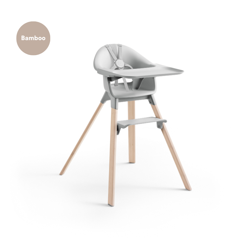 Stokke - Clikk™ 兒童餐椅(竹製椅腿)
