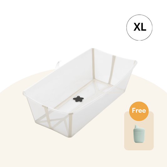 Stokke - Flexi Bath® 折疊式浴盆 XL(沙米色)【立即預訂！1個月後出貨】