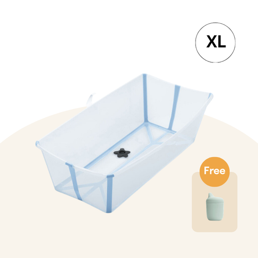 Stokke - Flexi Bath® 折疊式浴盆 XL(海洋藍)
