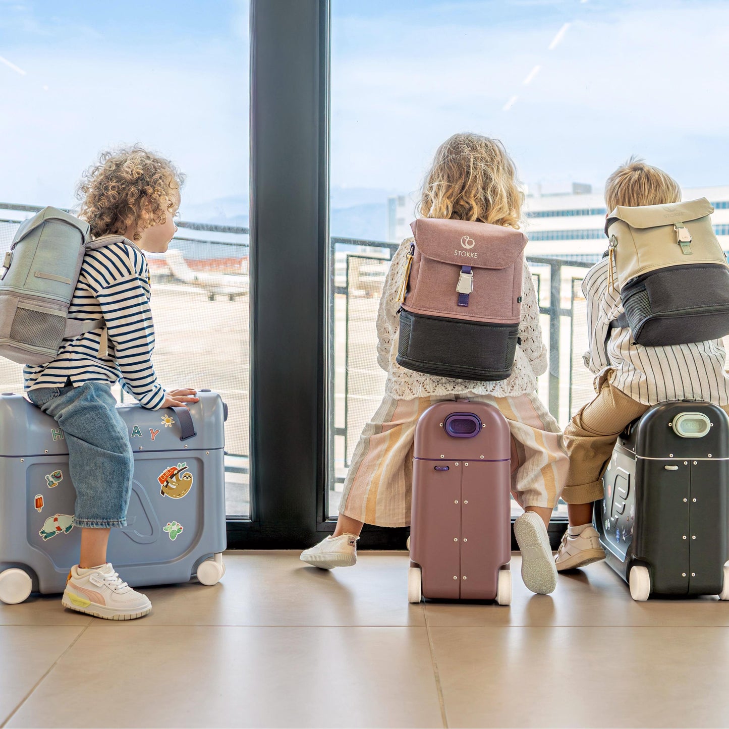 Stokke® Jetkids™ 旅行套裝(丁香紫)