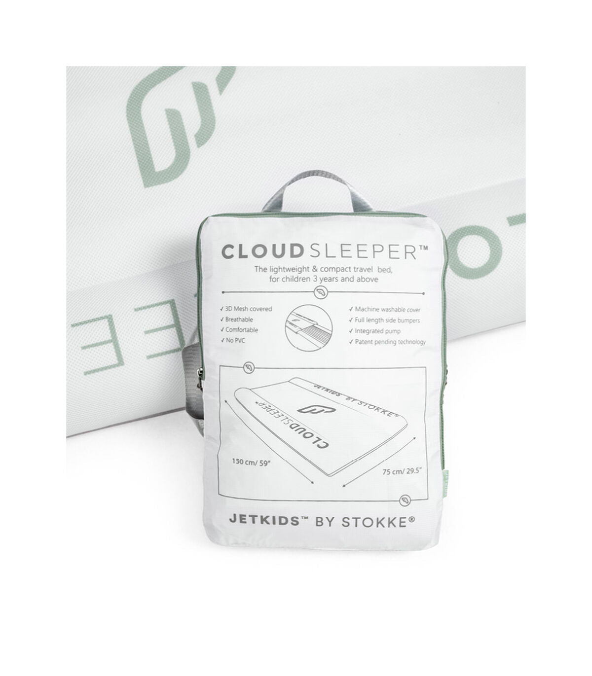 JetKids™ by Stokke® CloudSleeper™ 兒童充氣床