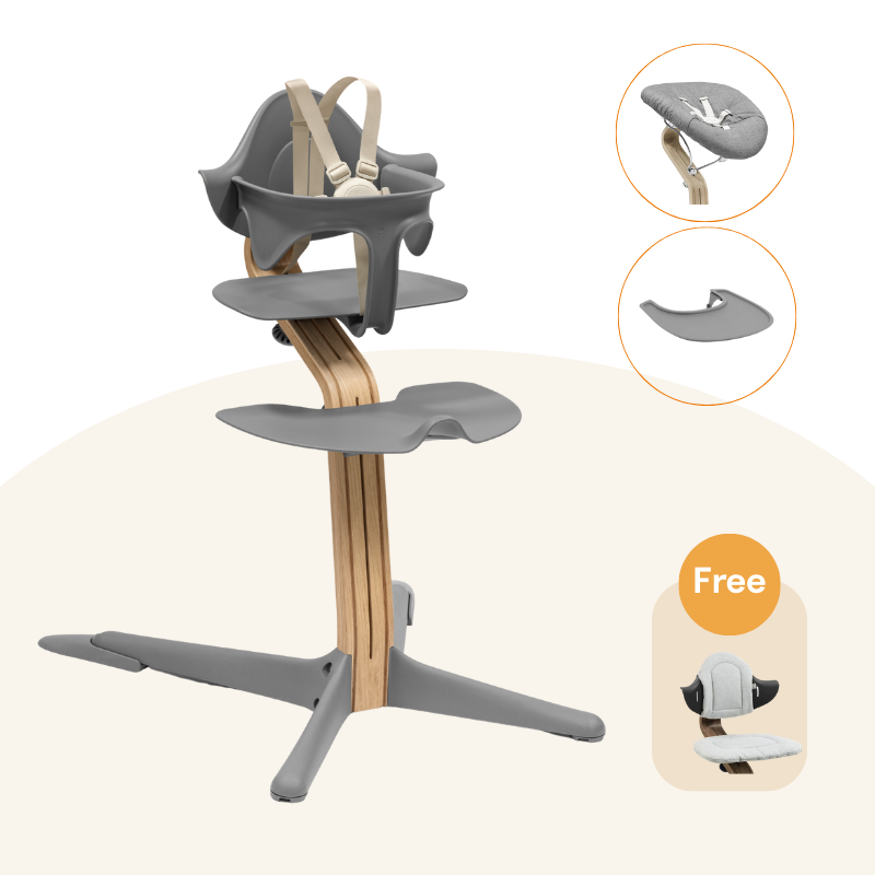 Stokke - Nomi® 5件套 (橡木系列，適合0-36個月)