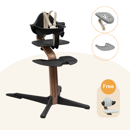 Stokke - Nomi® 5件套 (胡桃木系列，適合0-36個月)