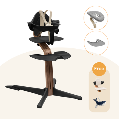 Stokke - Nomi® 5件套 (胡桃木系列，適合0-36個月)