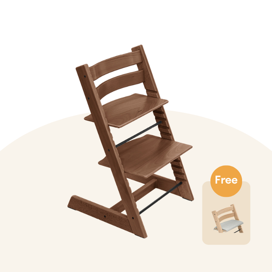Stokke - Tripp Trapp® 成長椅 (山毛櫸木系列)暖啡色)
