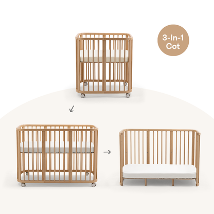 Stokke - Nighti™ Convertible Cot Bed (Includes extension)