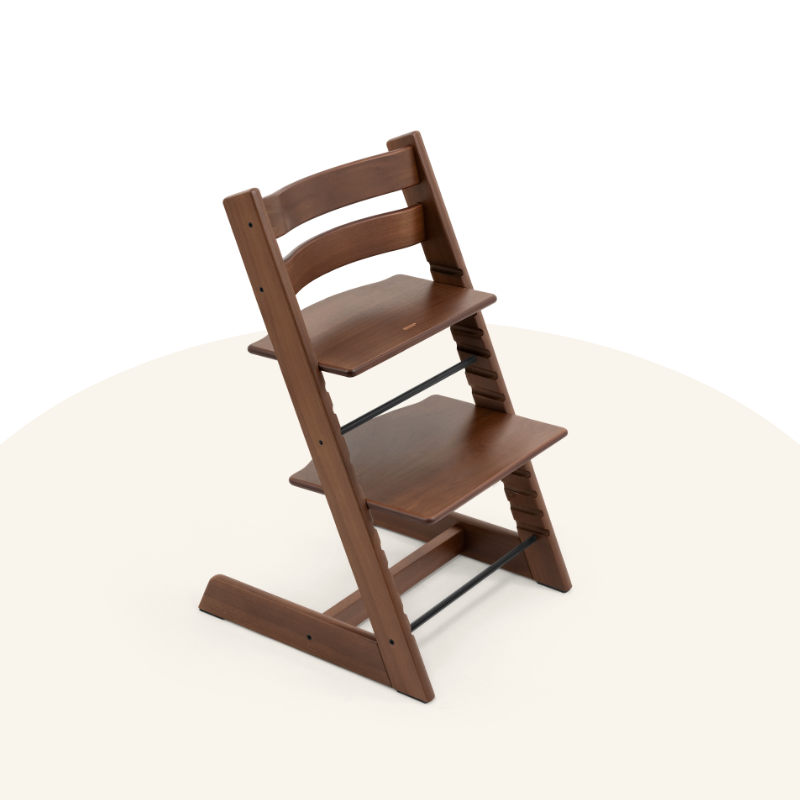 Stokke - TrippTrapp® 成長椅 胡桃木系列 深啡色【立即預訂！10月頭後出貨】