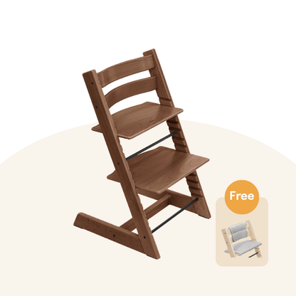 Stokke - Tripp Trapp® 成長椅 (山毛櫸木系列)暖啡色)