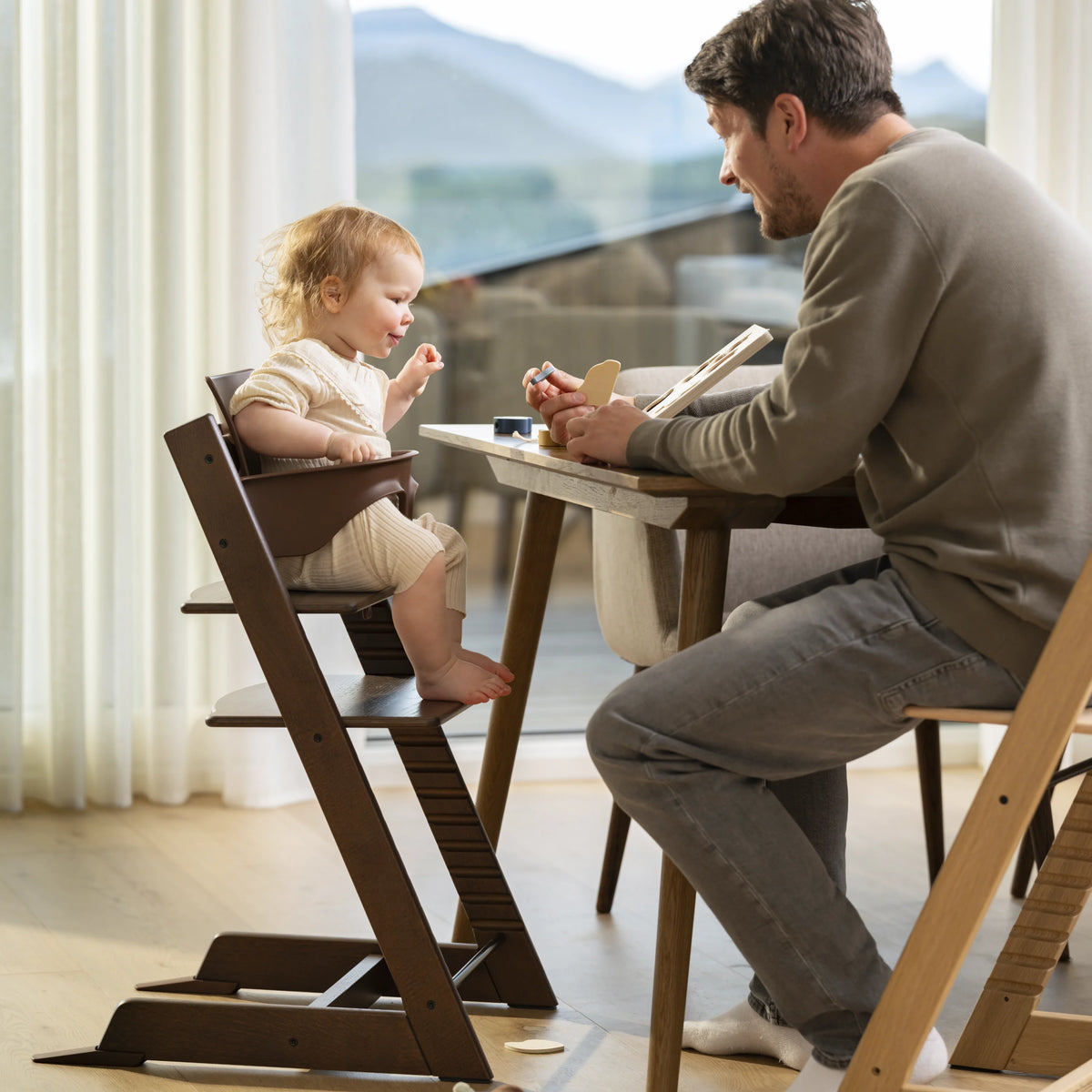Stokke - Tripp Trapp® High Chair (Oak)